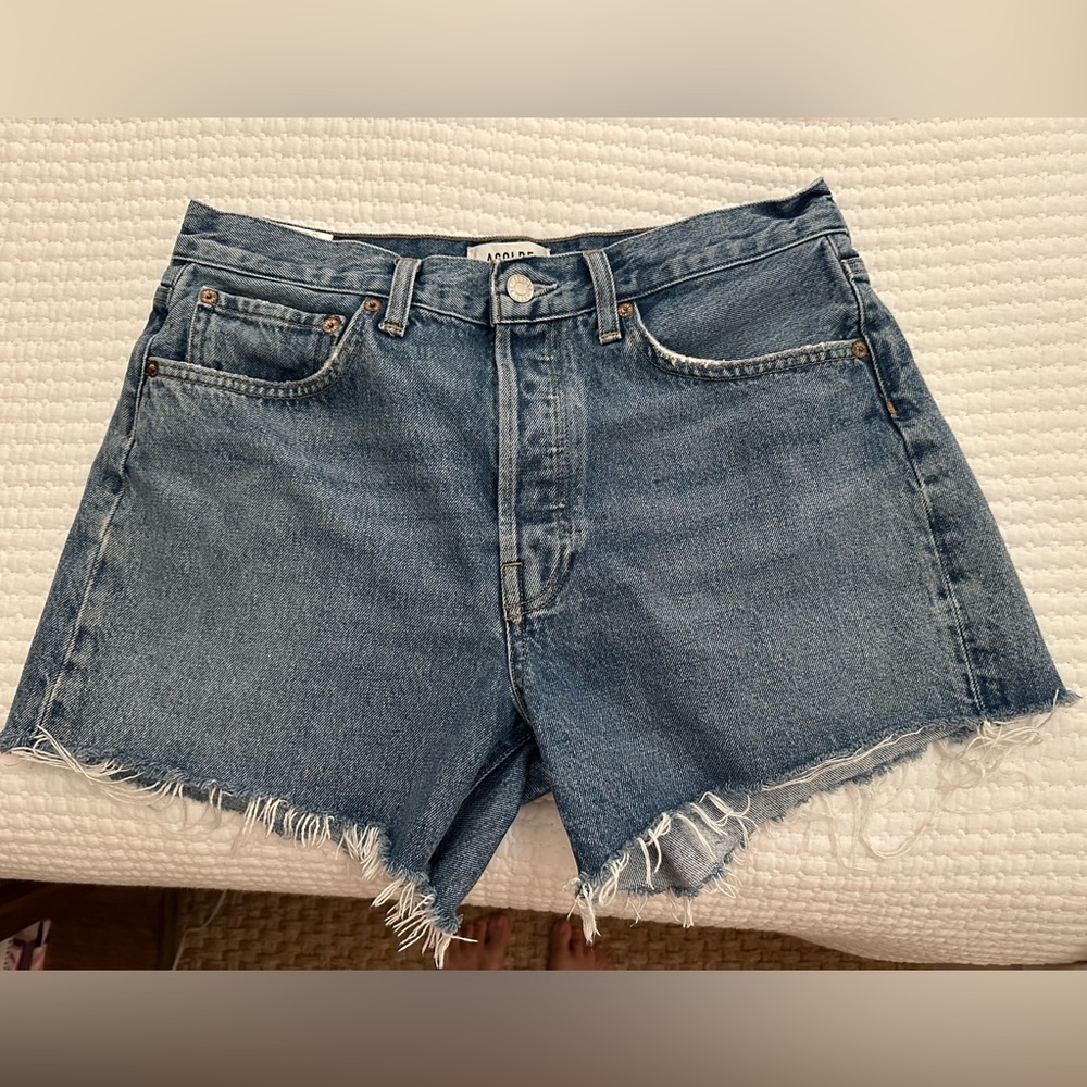 Agolde Parker Long Shorts 28